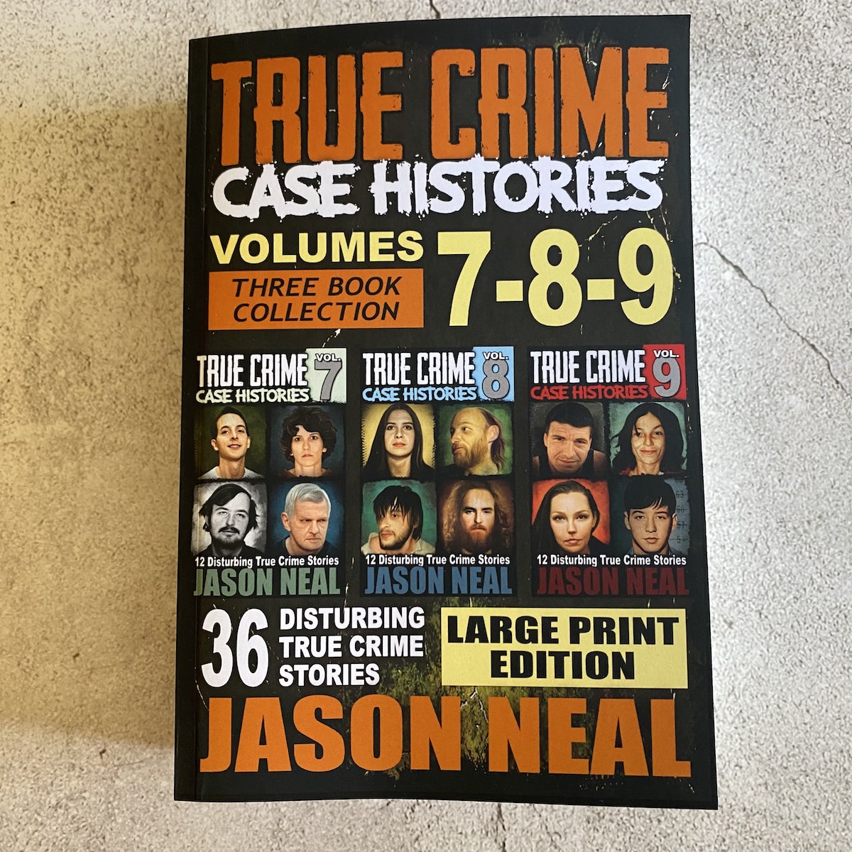 True Crime Case Histories - (Books 7, 8, & 9) LARGE PRINT (PAPERBACK)