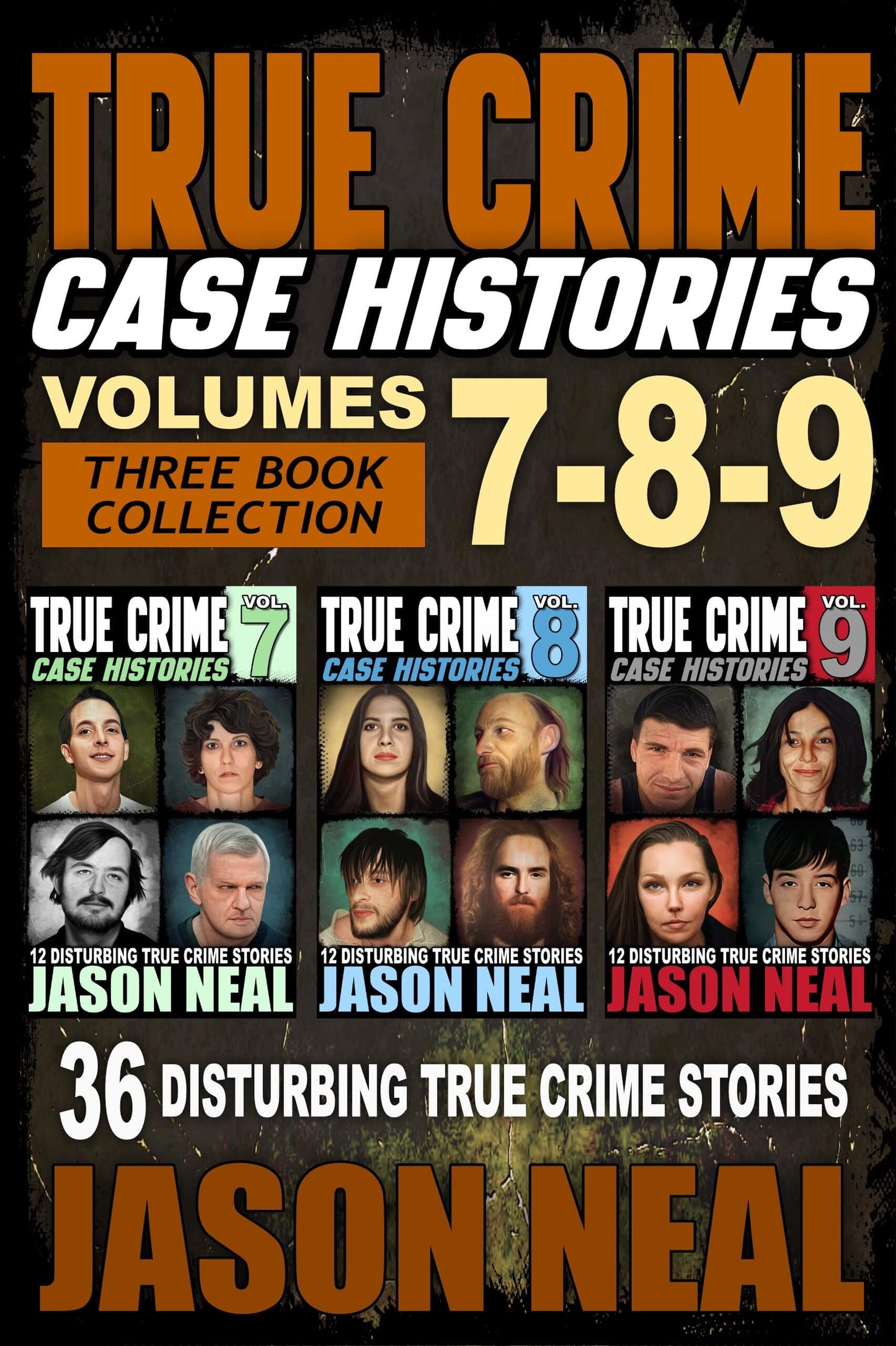 True Crime Case Histories - (Books 7, 8, & 9) (HARDCOVER)